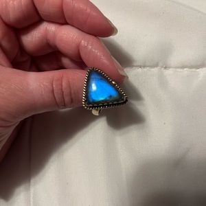 Sterling Silver Labradorite - Size 7